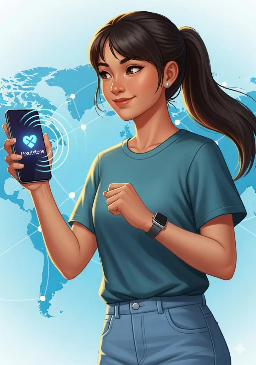 Maya and the Heartstone's Journey